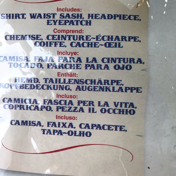 Swashbuckler complete adult Halloween costumes - Picture 3 of 8